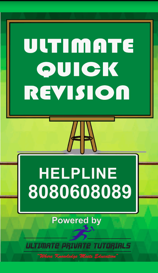 Ultimate Quick Revision App